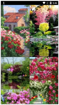 Garden Live Wallpapers android App screenshot 1